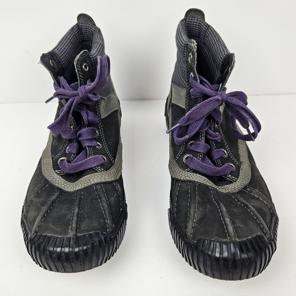 Timberland Hookset Gray/black Boots Sz 9 Athleisure Hiking Hunting Winter‎